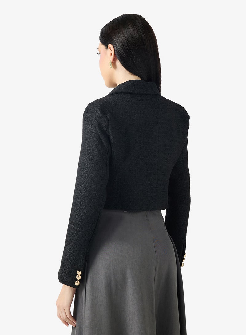 ELLA Cropped Blazer - Image 2